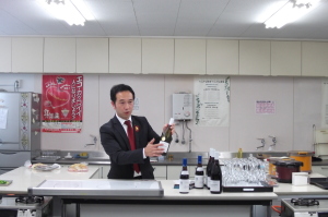 やまクッキングスクール企業ワイン講習
